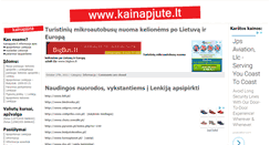 Desktop Screenshot of kainapjute.lt